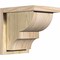 Ekena Millwork Ridgewood Rough Sawn Corbel w/Backplate, Douglas Fir, 8"W x 10"D x 10"H COR08X10X10RID01RDF - alternate 1